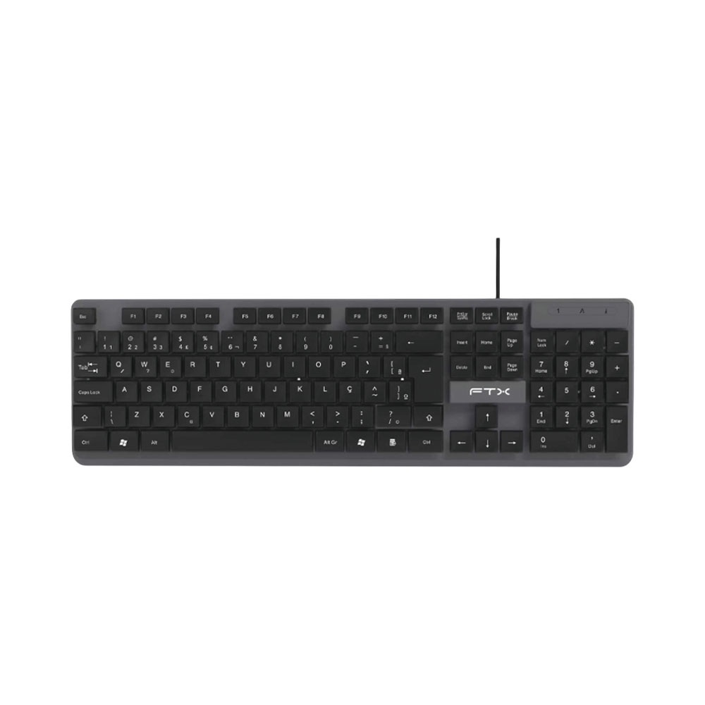 Teclado Ftx K87 Português Black/gray