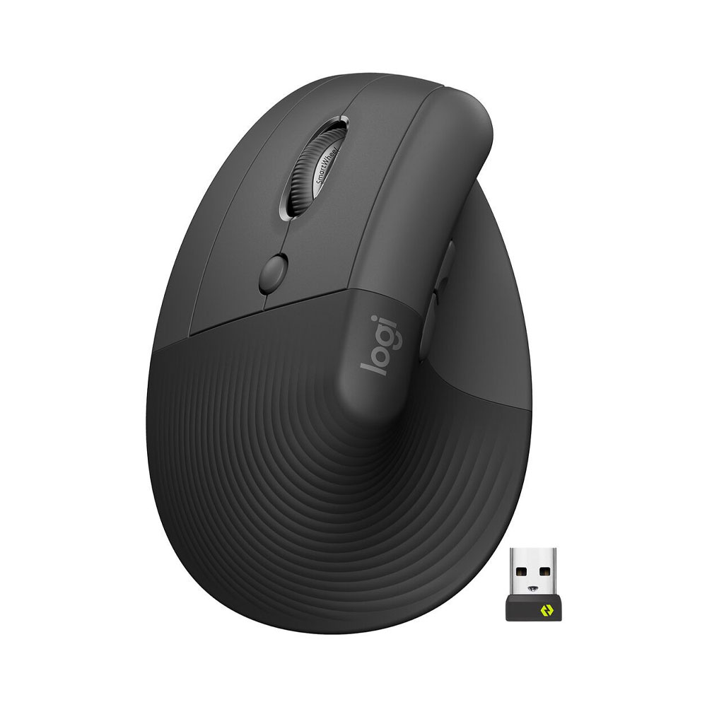 Mouse Sem-fio Logitech 910-006467 Lift Left Ergo Gray Ezquerdo