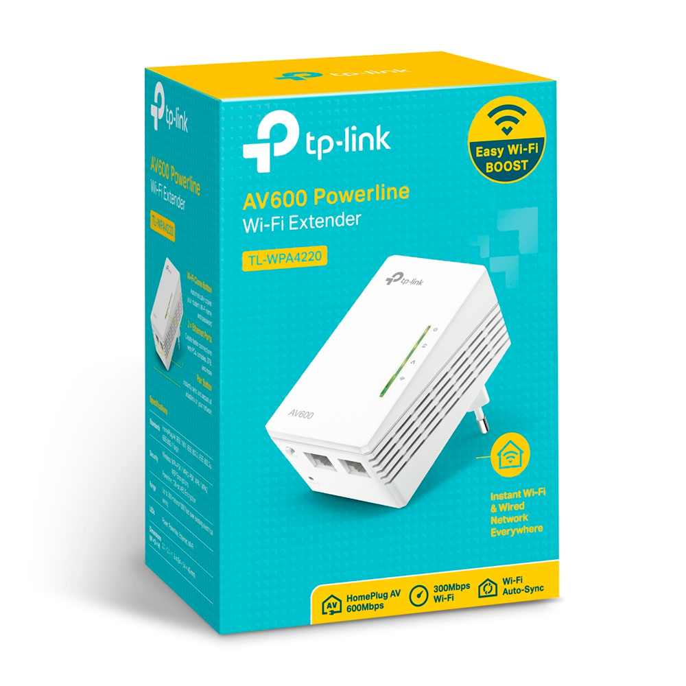 Extensor Tp-link TL-WPA4220 AV600 Powerline