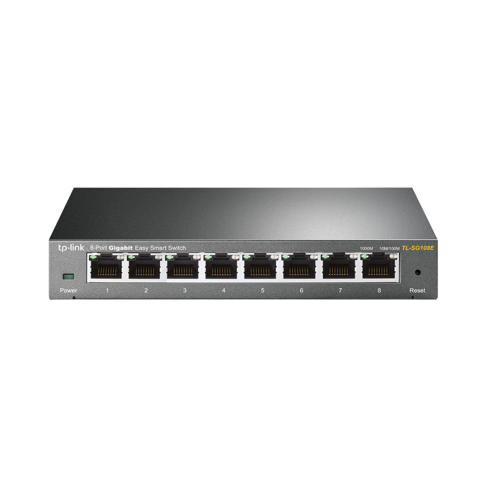 Hub Switch Tp-link TL-SG108E 8 Portas Preto