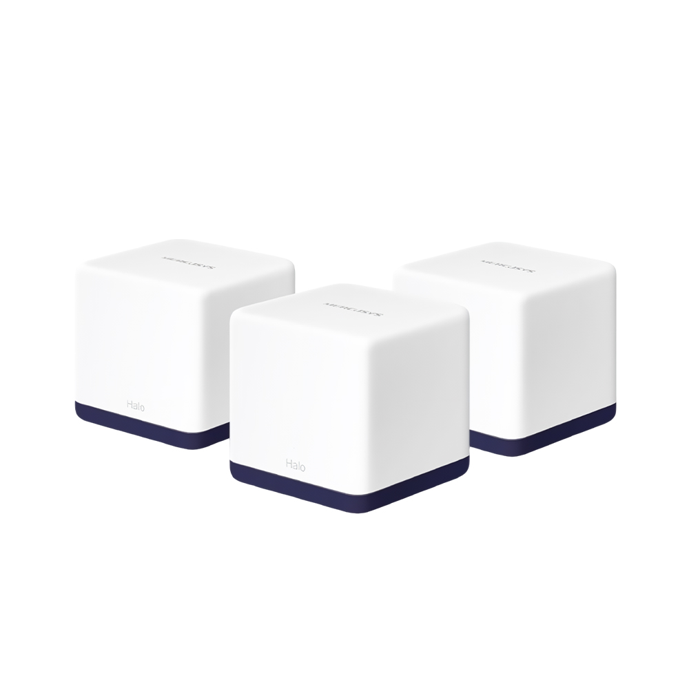 Router Mercusys Halo H50G AC1900 Mesh 3 Pack Branco