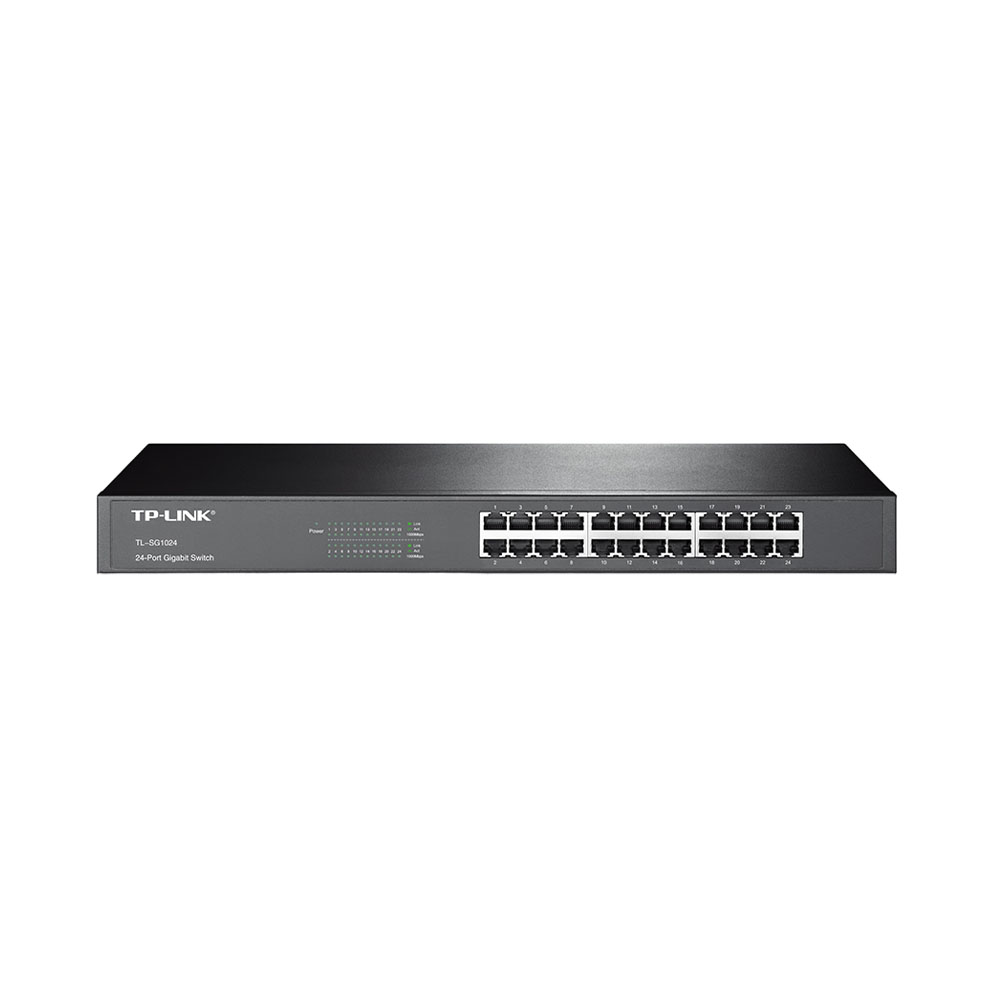 Switch de Rede Tp-link TL-SG1024 com 24 Portas