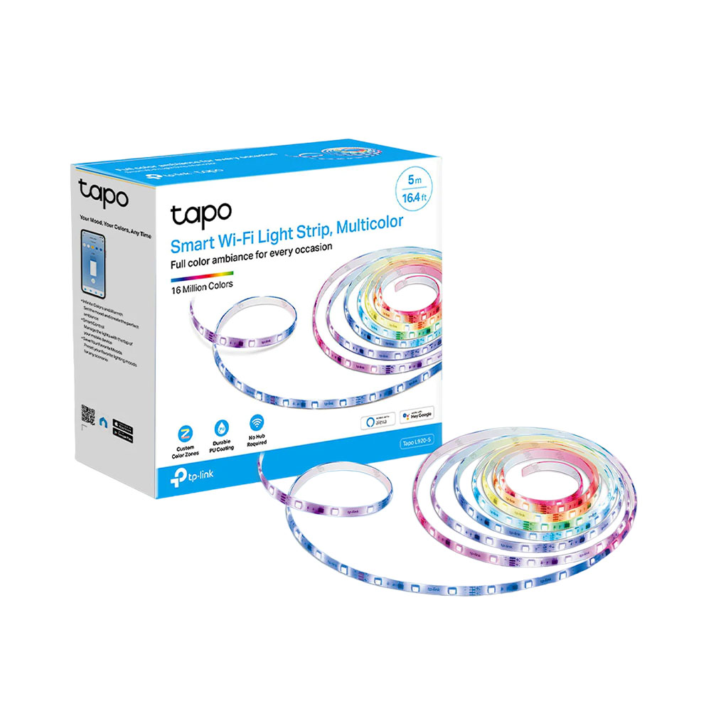 Fita de LED Smart Tplink Tapo L920-5 RGB 5 Mts