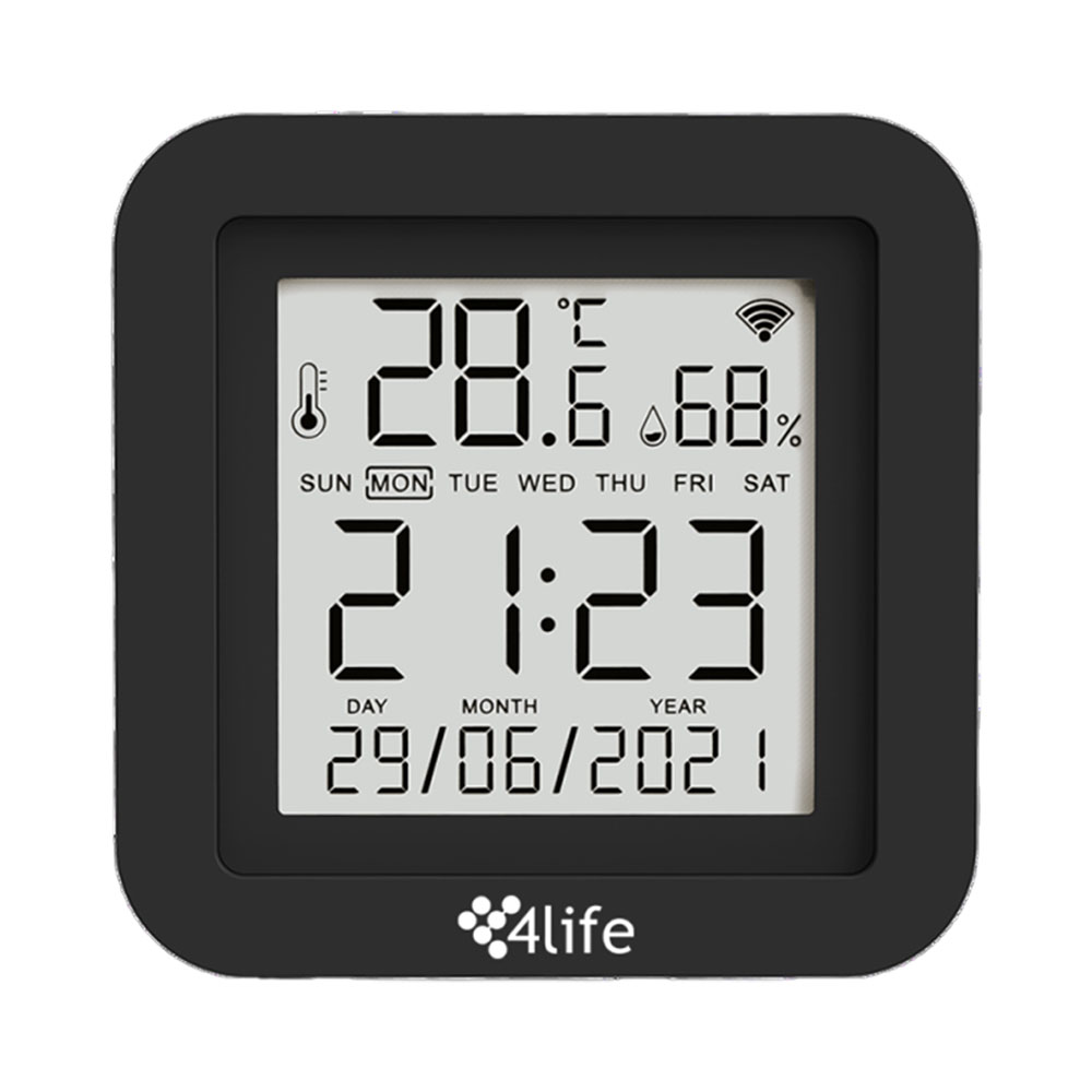 Controle Remoto 4LIFE FLHUB09 de Sensor de Temperatura e Umidade