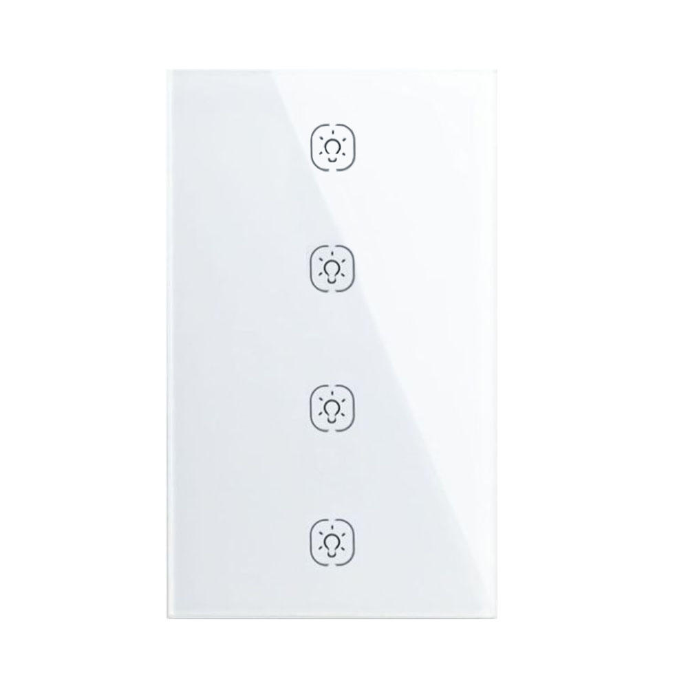 Interruptor Smart Homie HSS04TR Zibbee C4 Branco