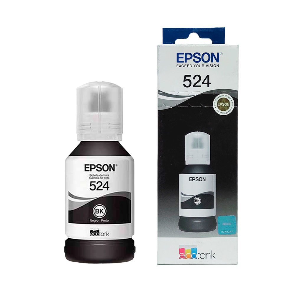 Frasco de Tinta Epson T524120 Black
