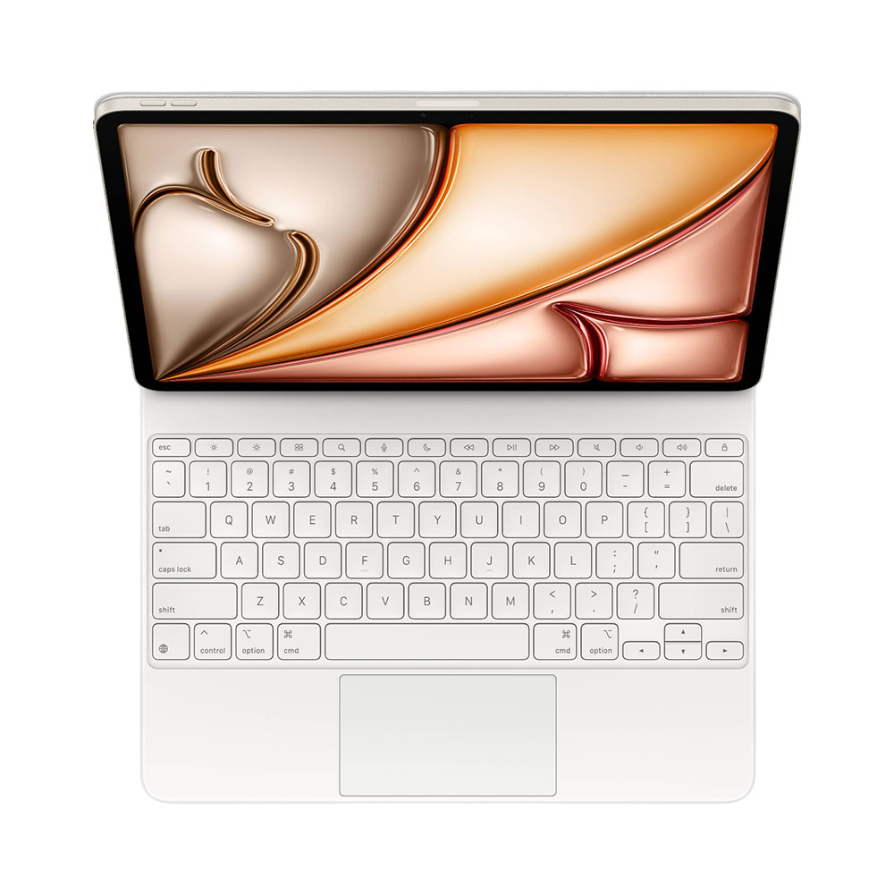Capa com Teclado Apple MDFW4LL/A Magic Keyboard para Ipad AIR 13" White