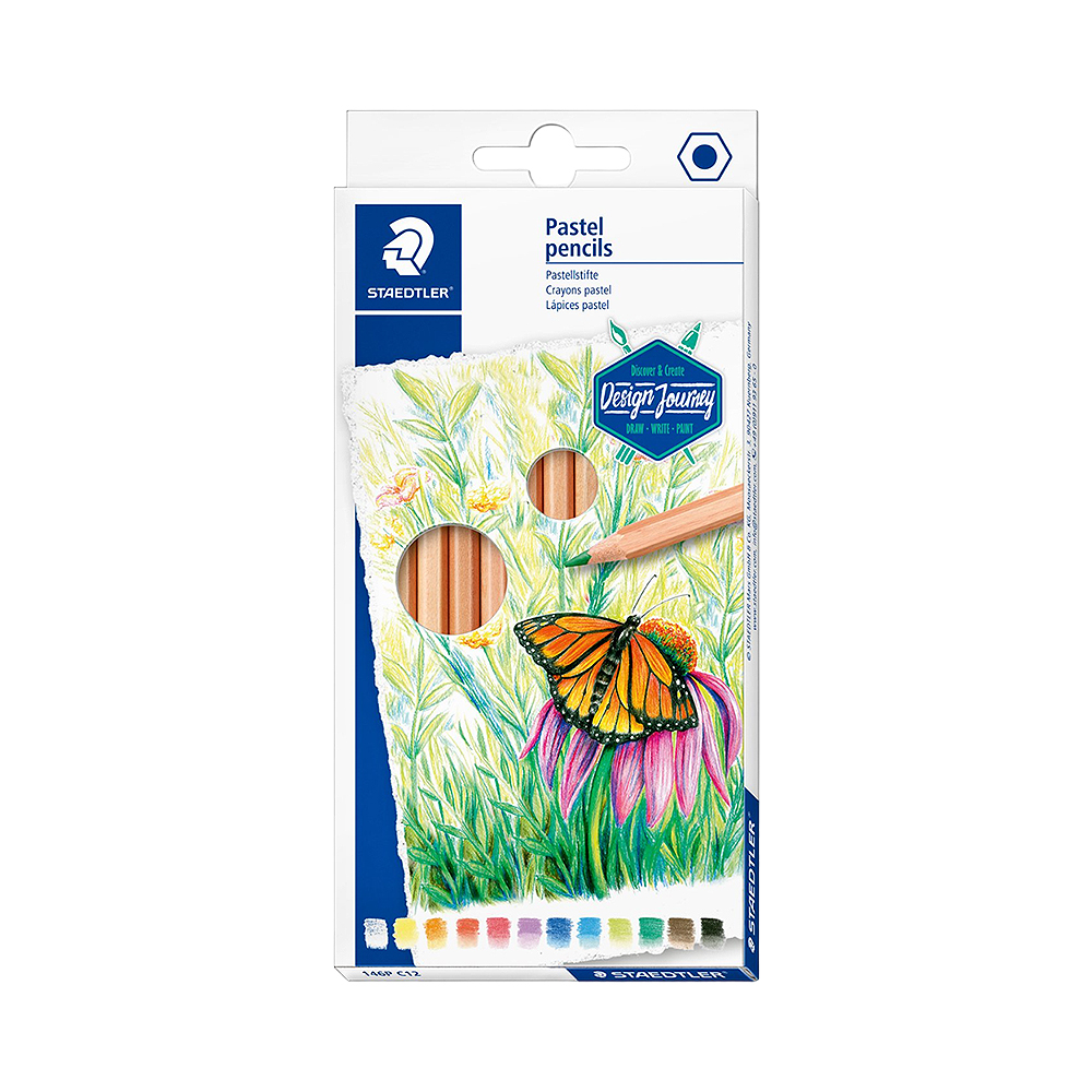 Lápis Pastel Staedtler Pastel Pencils 146P C12 12 Unidades