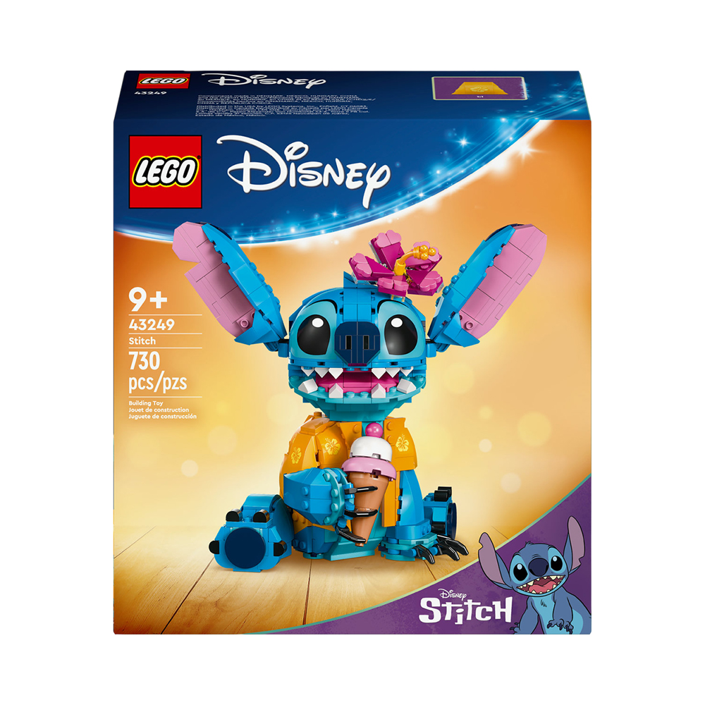 Brinquedo de Construção Lego Disney Stitch 43249 730 Peças
