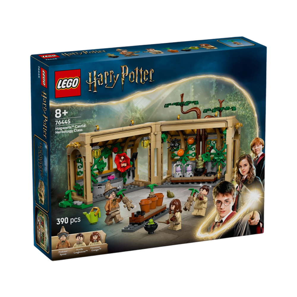 Brinquedo de Construção Lego Harry Potter Hogwarts Castle Herbology Class 76445 390 Peças