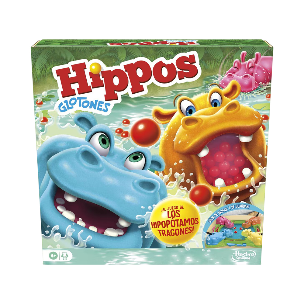 Jogo de Mesa Hasbro Hippos Glotones F8815