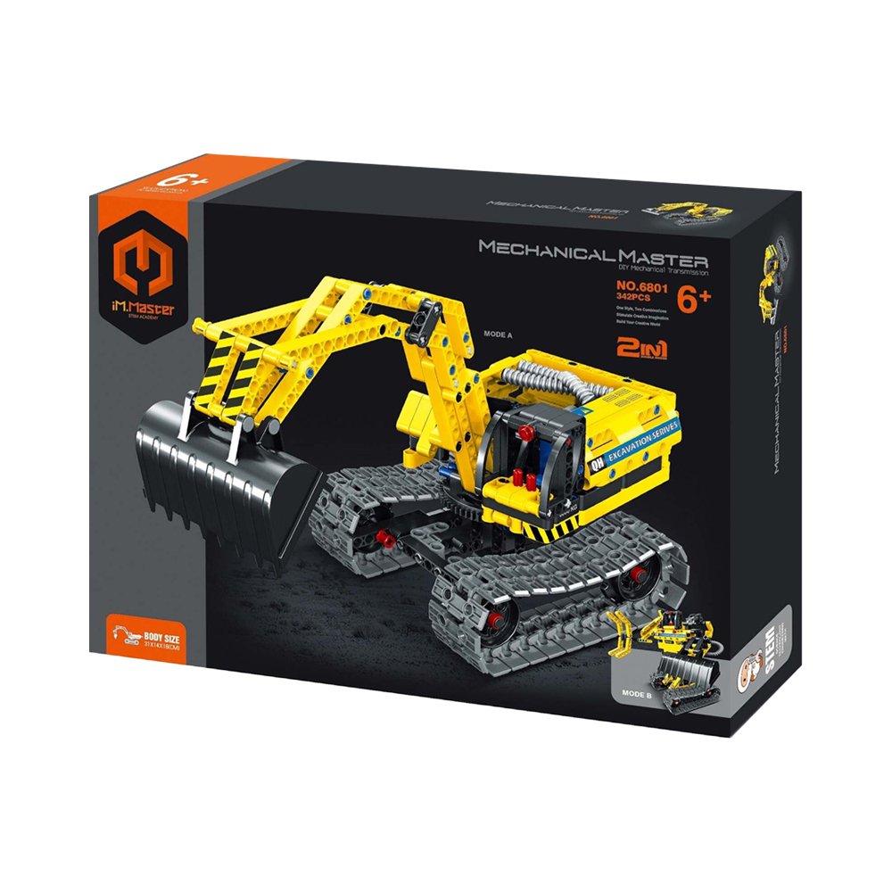 Brinquedo de Construção Nasa IM Master Mechanical Master 6801 342 Peças