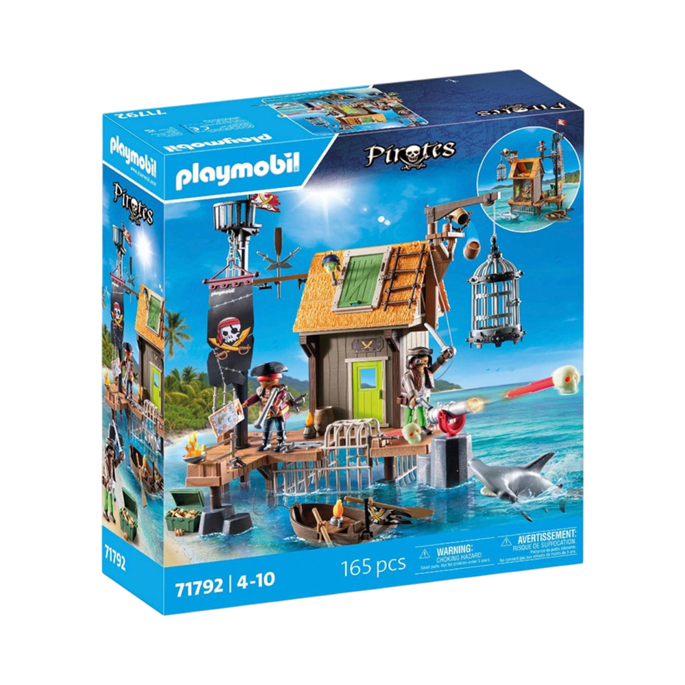 Brinquedo Playmobil Pirates Porto Pirata 71792