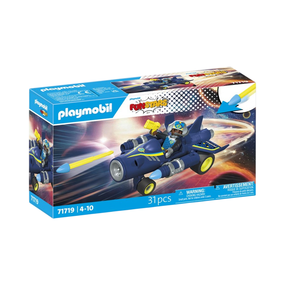Brinquedo Playmobil Space Jet Funstars 71719 31 Piezas