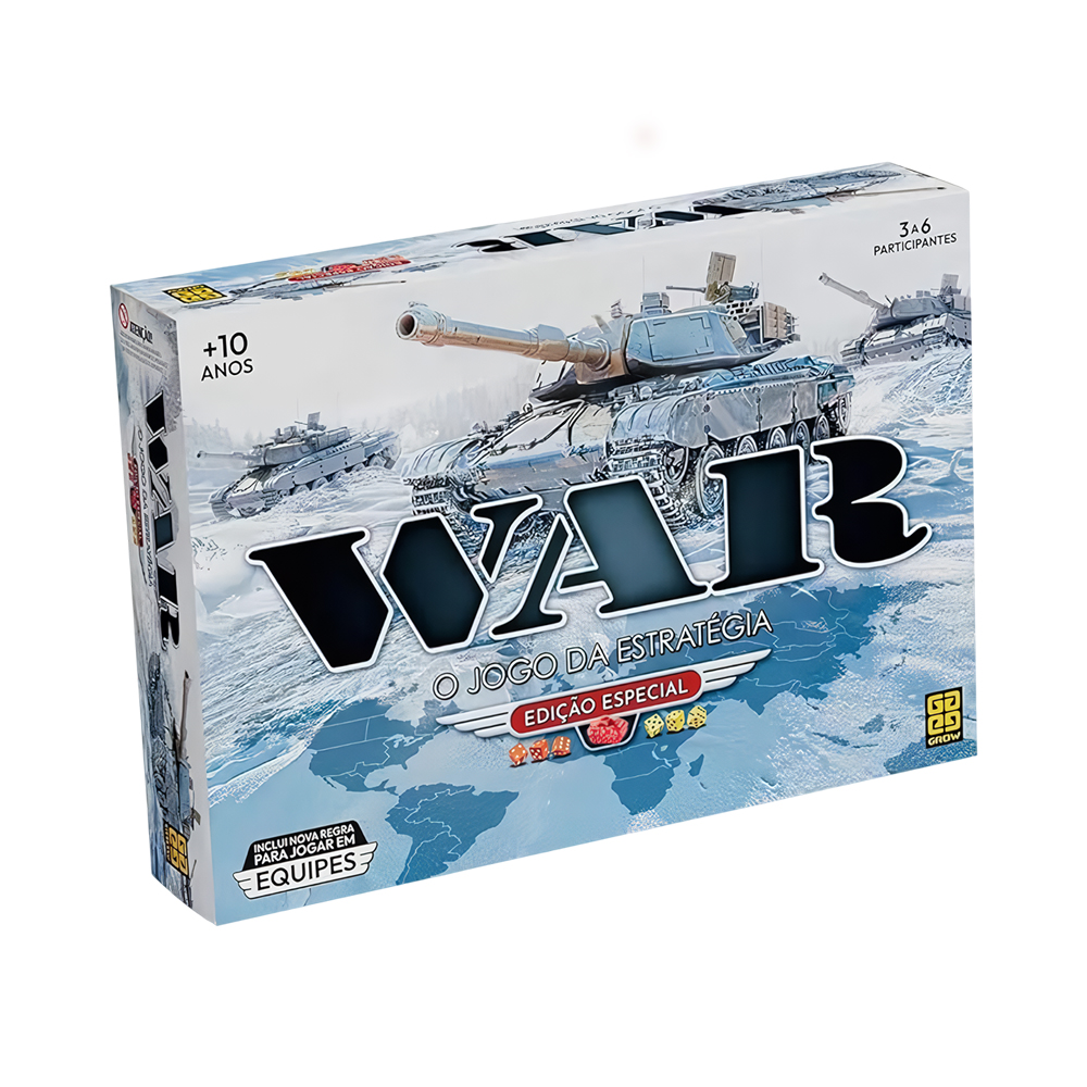 Jogo de Mesa Grow War Edição Especial 01253