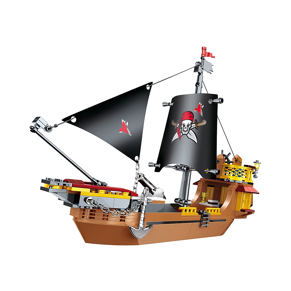 Brinquedo de Construção Cogo Pirates 3126 The Bird 308 Peças