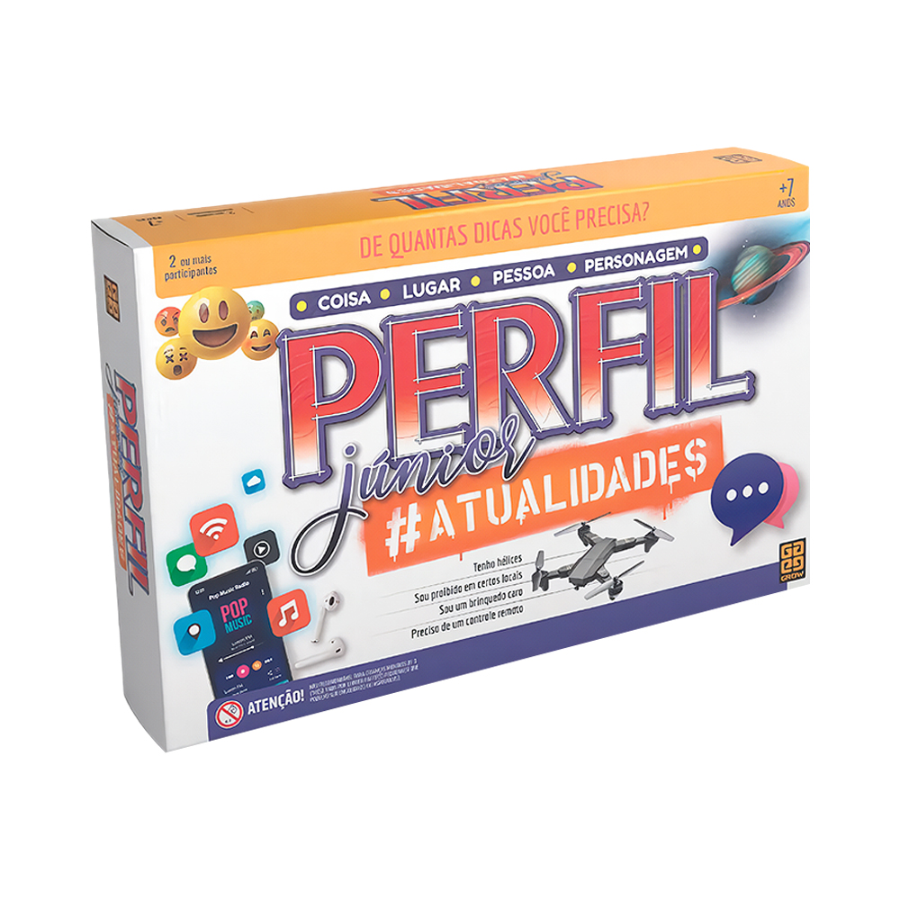 Jogo de Mesa Grow Perfil Júnior Atualidades 03836