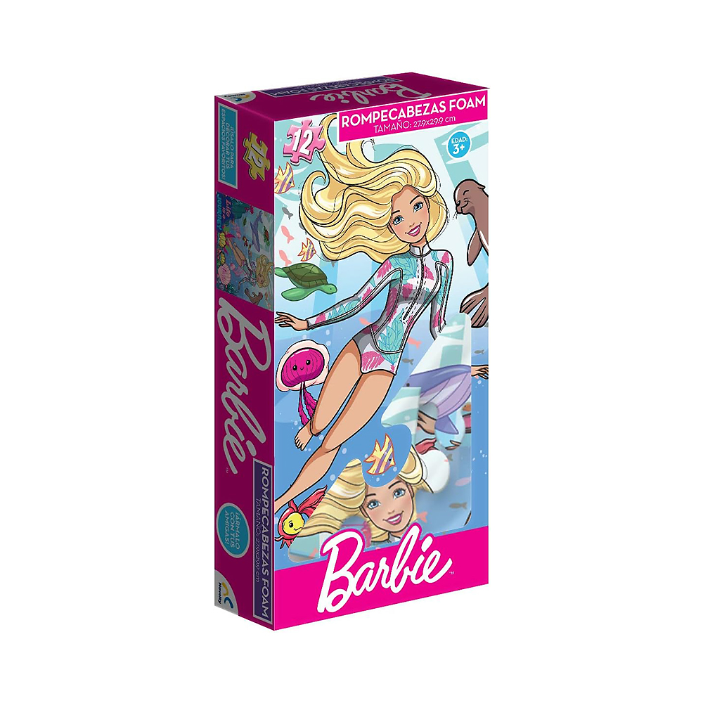 Quebra-cabeça Barbie Foam Life IS a Journey JCA-3194 12 Peças
