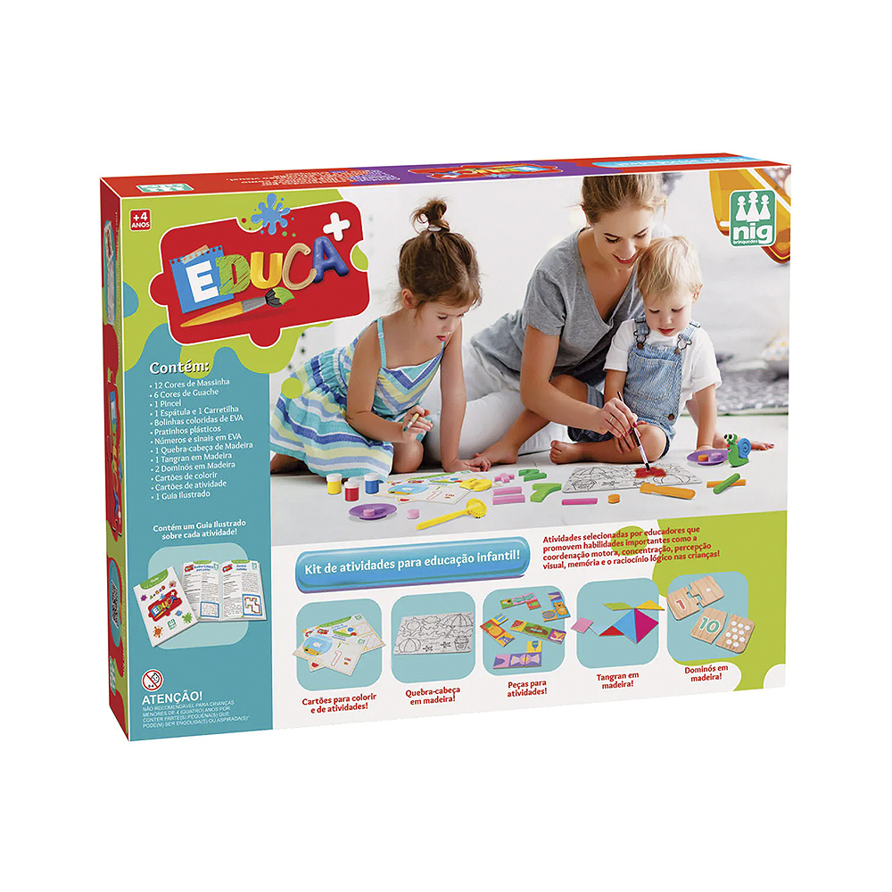 Kit de Atividades Nig Brinquedos Educa+ 0480
