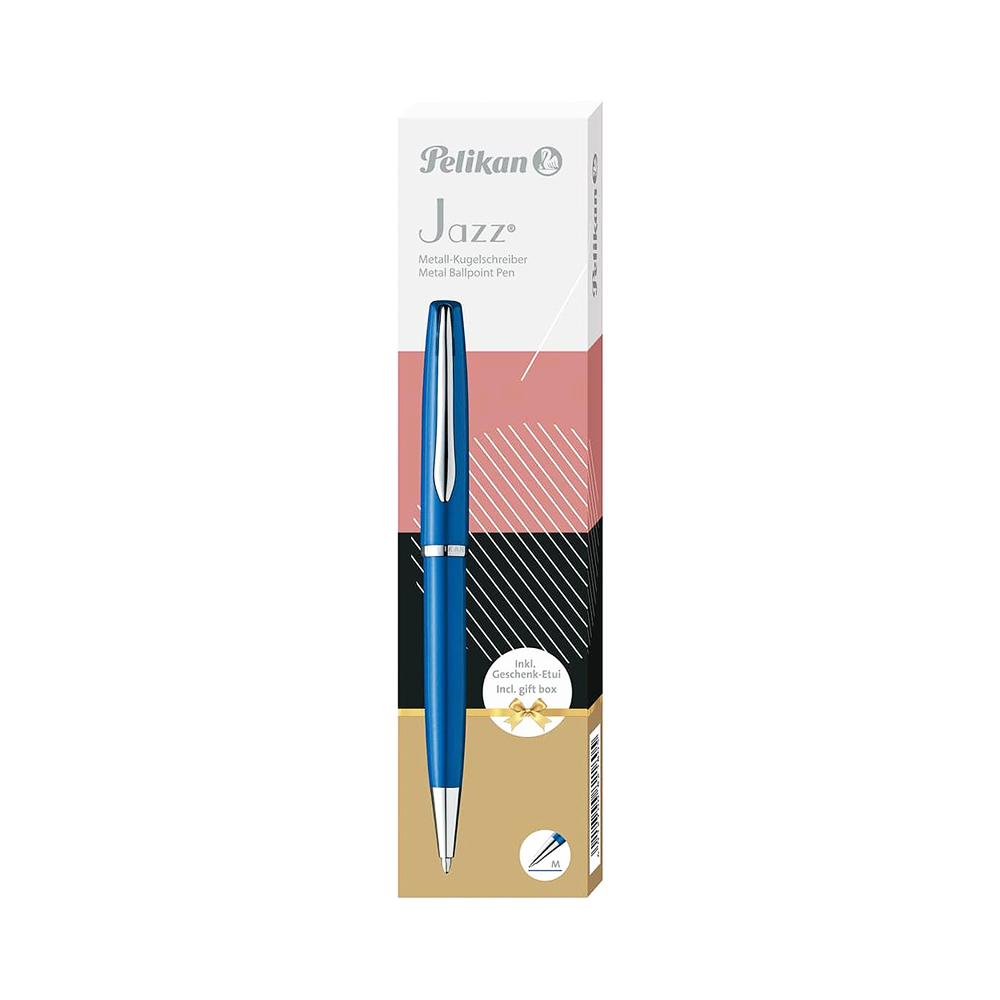 Caneta Esferográfica Pelikan Jazz Noble Elegance K36 821 780 Azul Safira