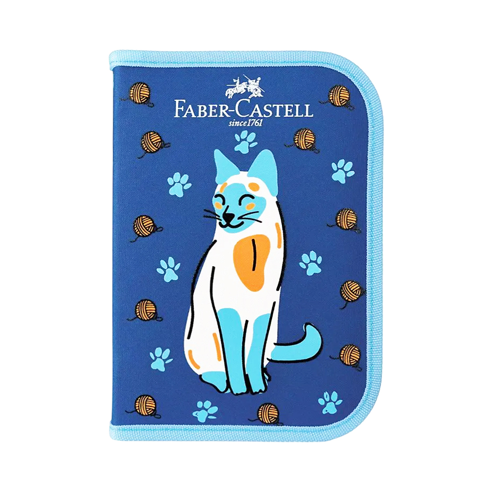 Kit Escolar Faber-castell Pets Cat 18.2223 19 Peças