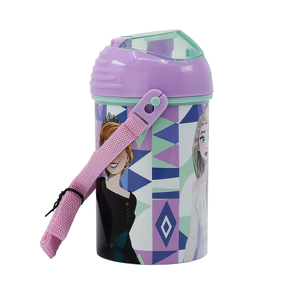 Garrafa com Canudo Stor 74269 Disney Frozen 450ML