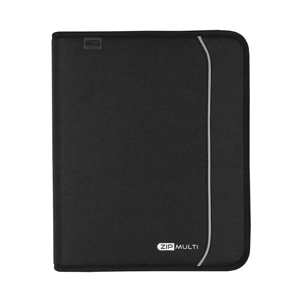 Caderno Universitário com Anillas Tilibra Zip Multi 123901 48 Folhas Preto