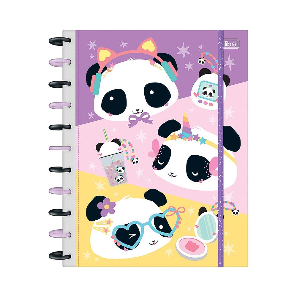 Caderno Universitário Inteligente Tilibra Lovely Friend 356187 160 Folhas