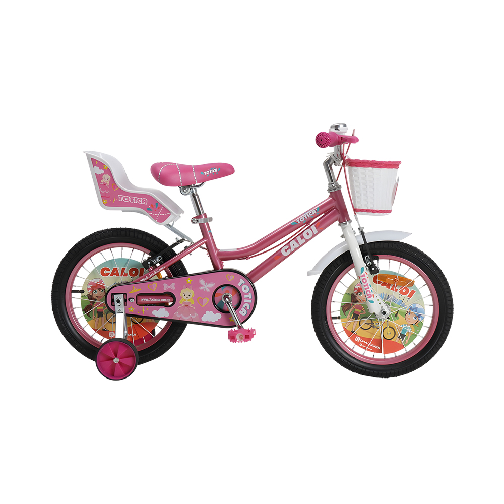 Bicicleta Caloi 410703RO Totica 16 Rosa