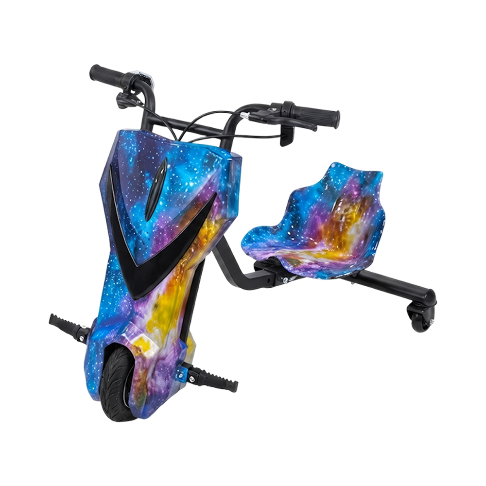 Triciclo Elétrico Hye TR02 8.5 Blue Orange Galaxy