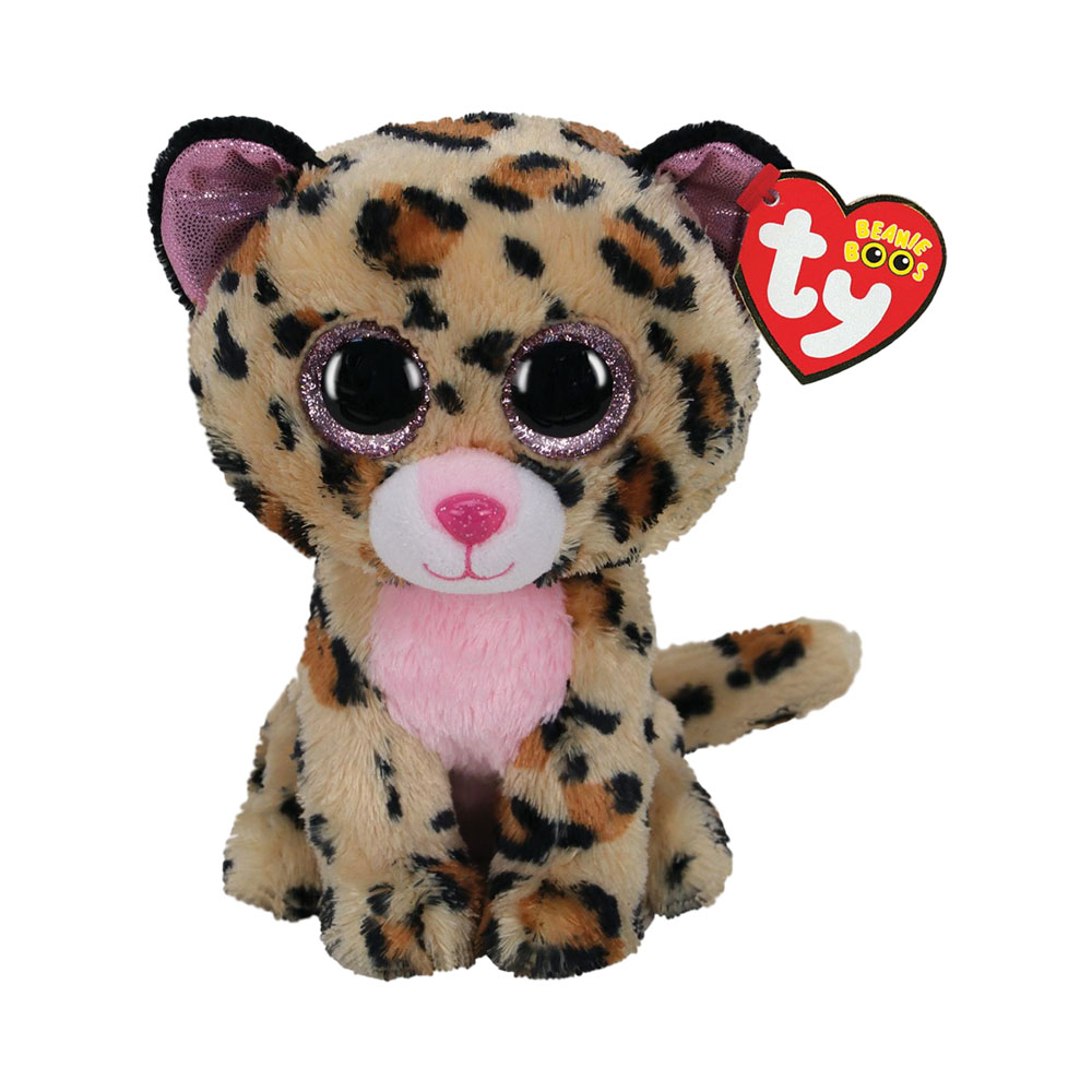 Pelucia Livvie Leopardo Cafe TY Beanie 4909