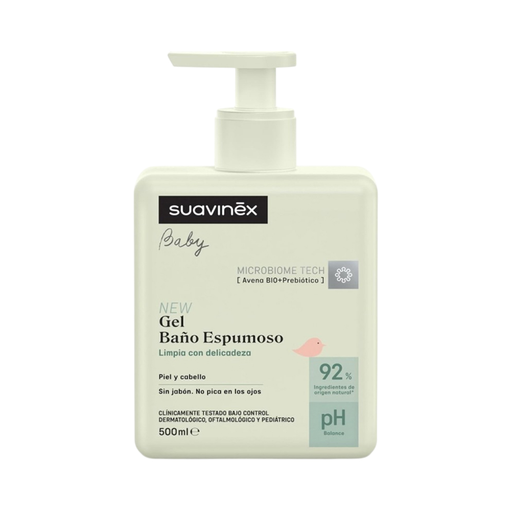 Gel de Banho Espumante Baby 500 ML Suavinex 3174291