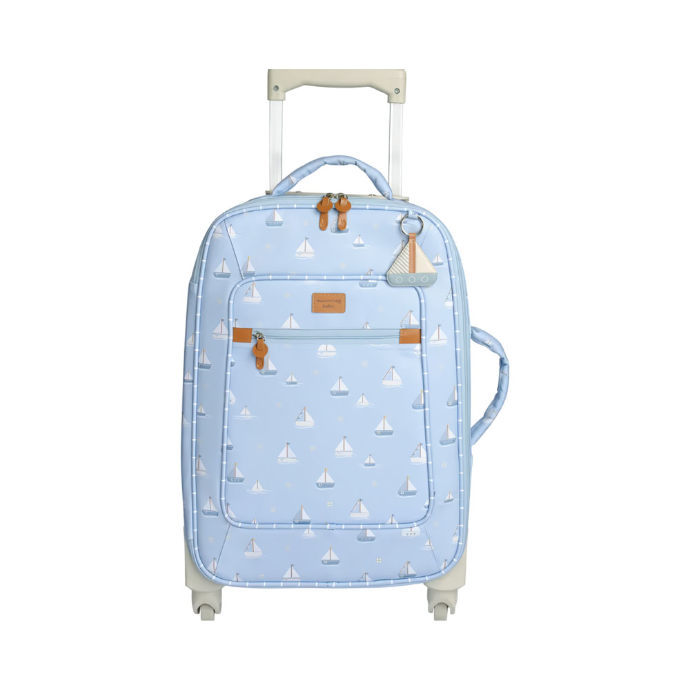 Maleta Con Ruedas Barco Celeste Masterbag 12BAC405