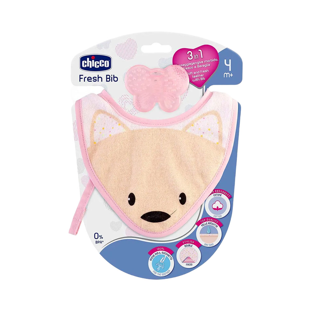 Babete com Mordedor Fresh Bib Chicco 2582100