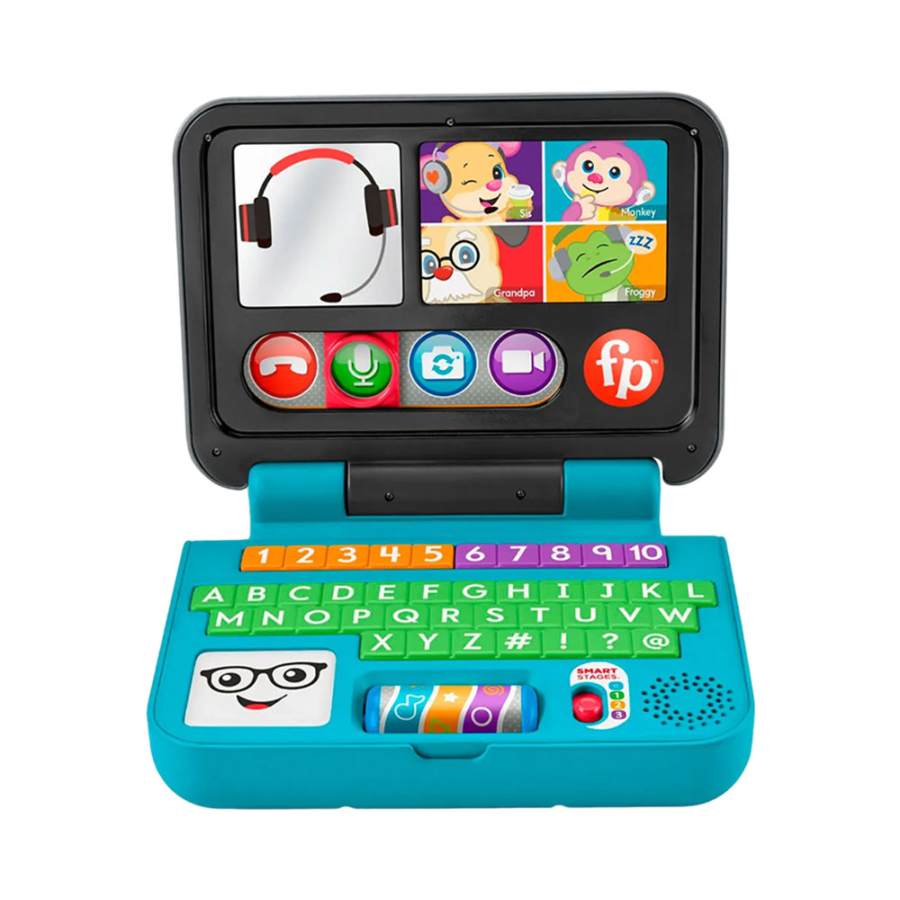 Brinquedo a Minha Primeira Laptop Fisher Price HGW97