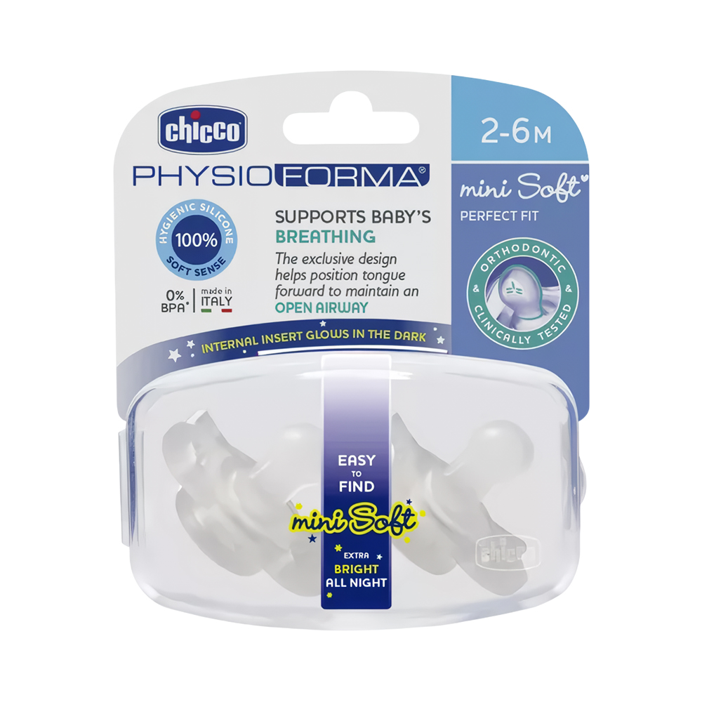 Chupeta Physio Forma 2-6M Chicco 7323141 2 Peças