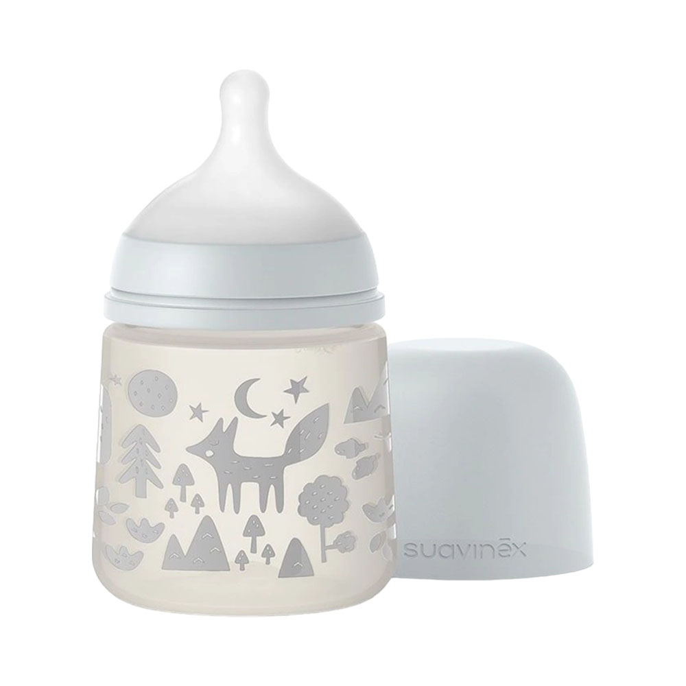Biberão Gris 150ML +0M Suavinex 307038