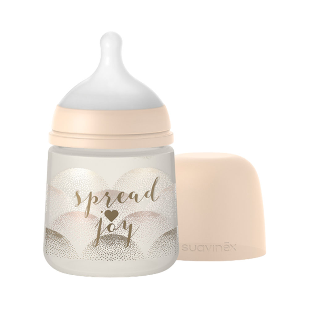 Biberão Beige Claro 150ML +0M Suavinex 307056