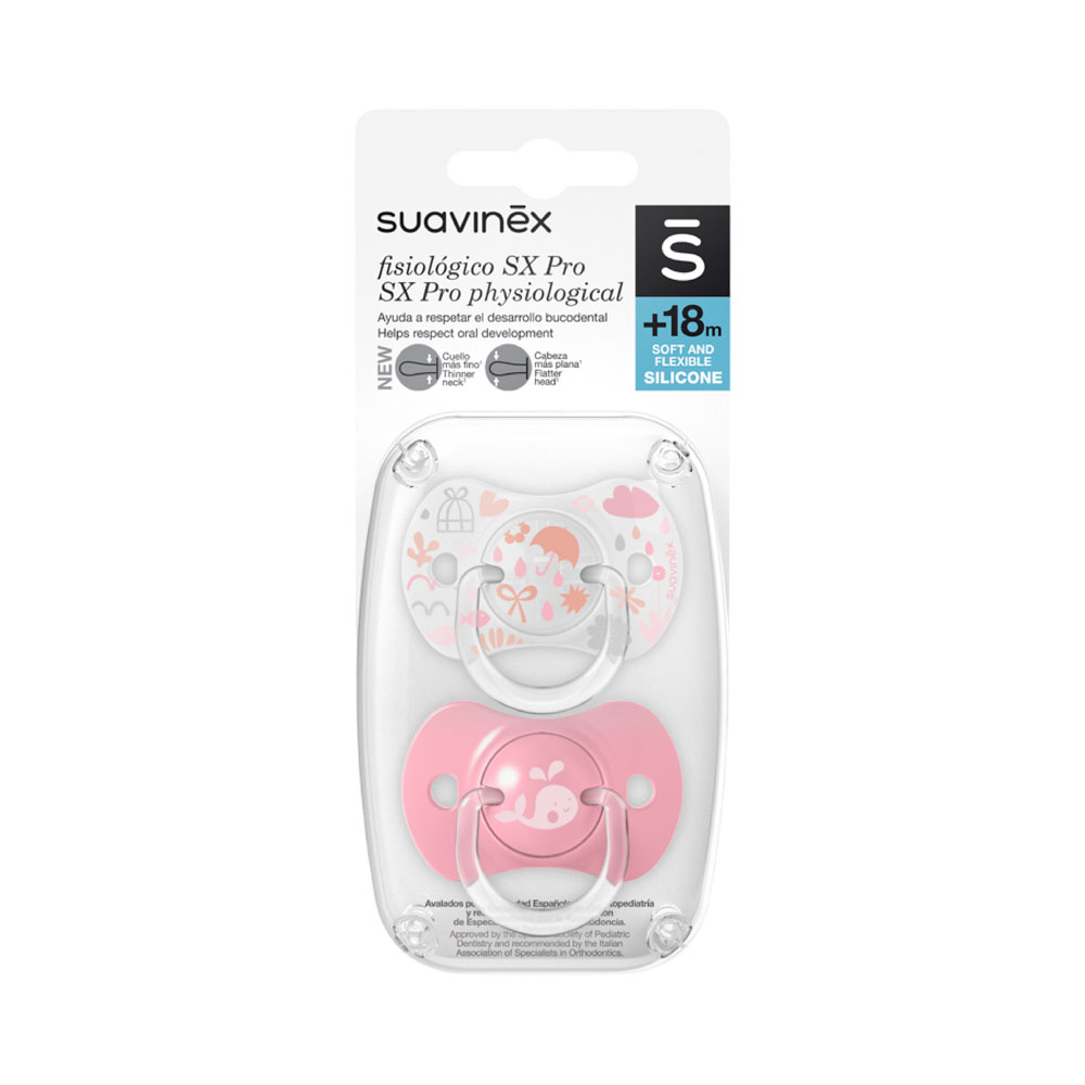 Chupete Soft 2 Piezas +18M Suavinex 74926
