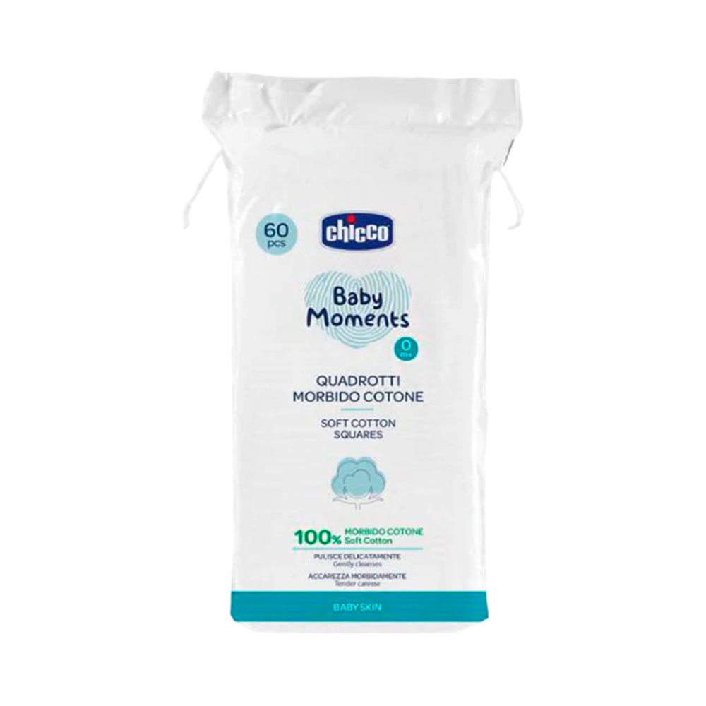 Quadrados de Algodão Chicco 106090