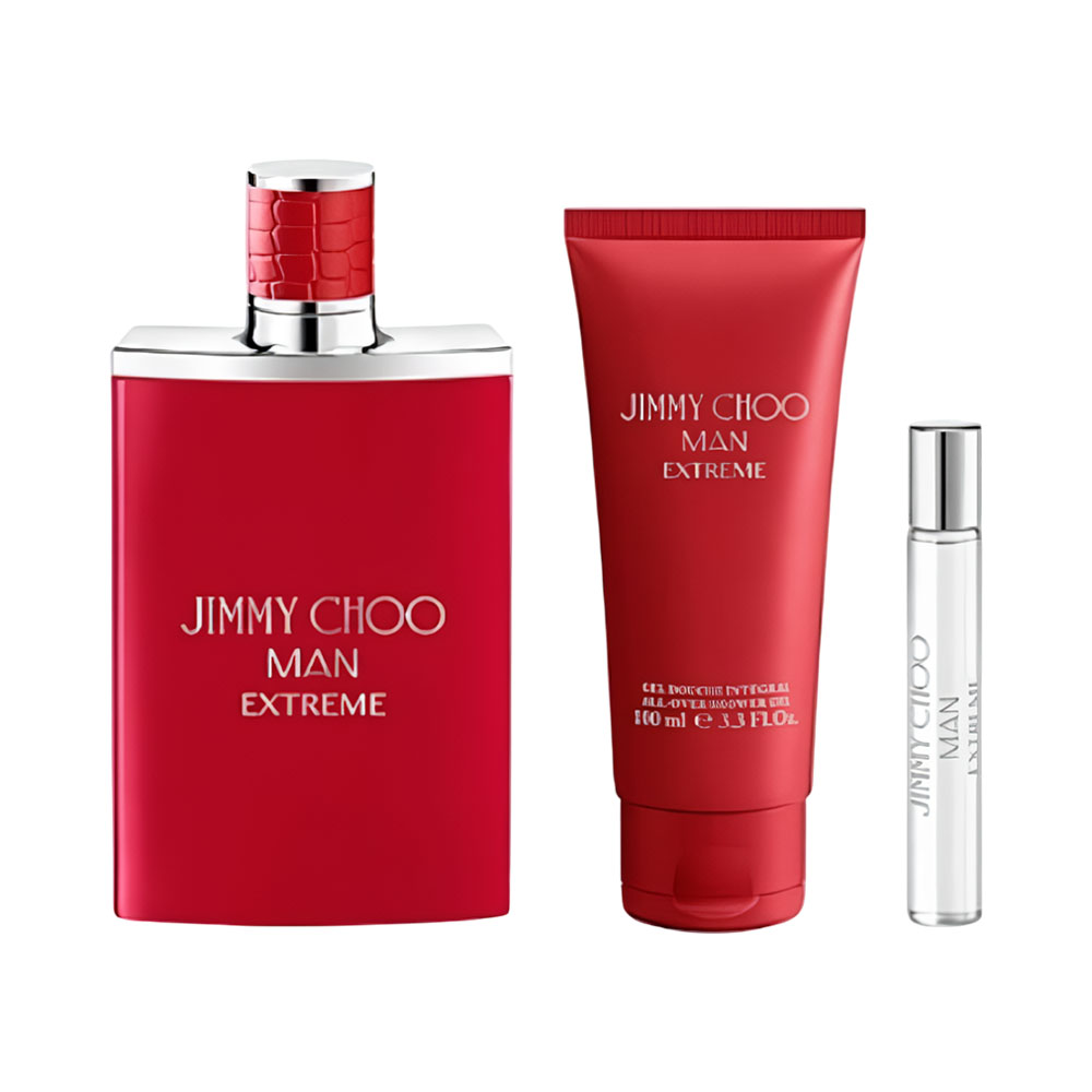 Kit Perfume Jimmy Choo Man Extreme Eau de Toilette 3 Piezas