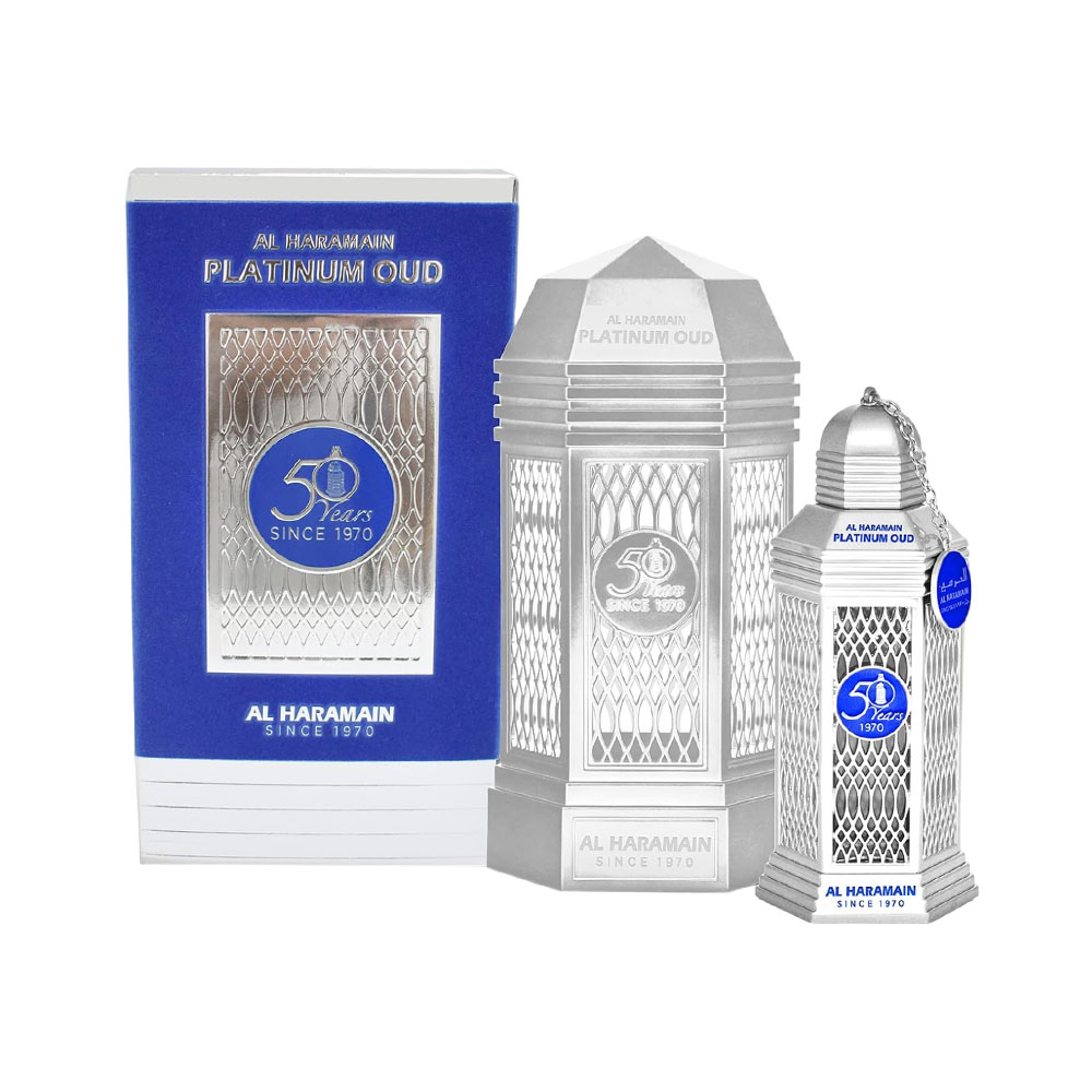 Perfume AL Haramain 50 Years Platinum Oud Edp 100ML