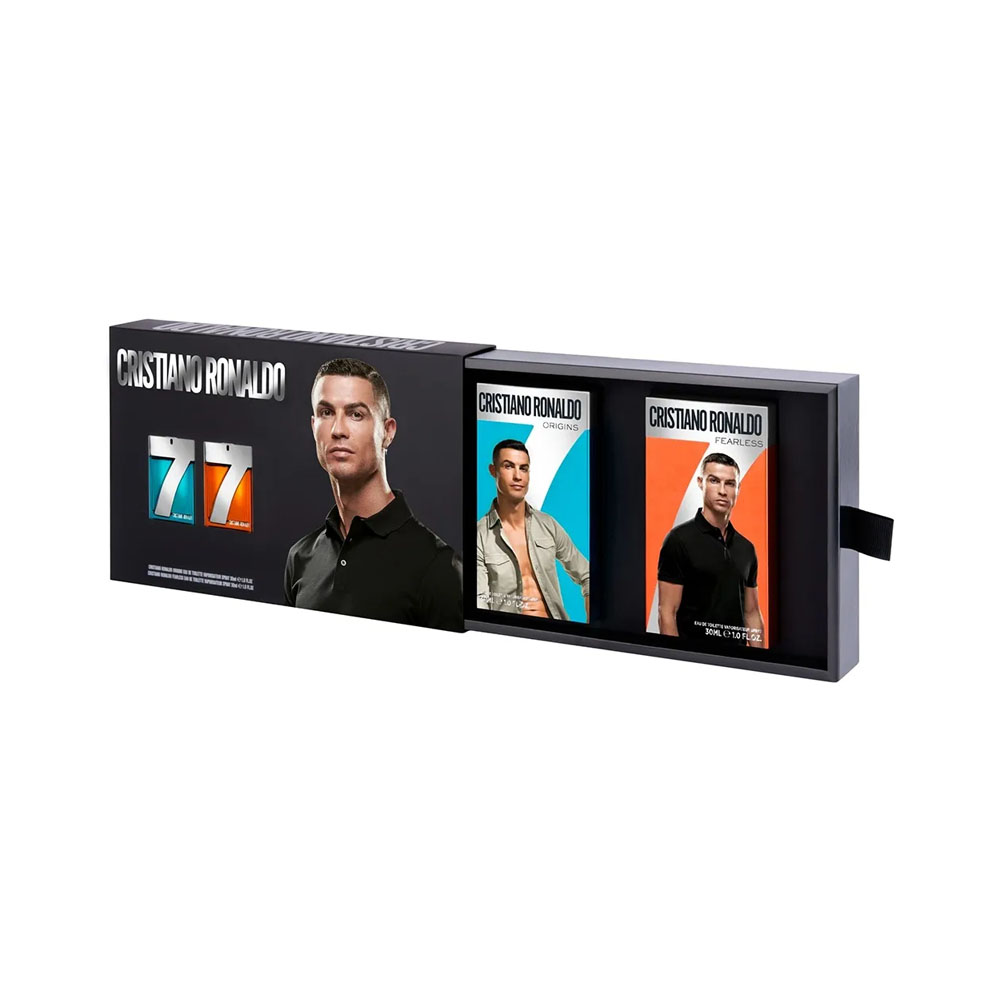 Kit Perfume Cristiano Ronaldo Origins + Fearless Edt 2 X 30ML