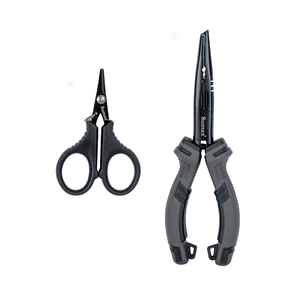 Kit de Alicate + Tesoura para Pesca Sumax SU-2605