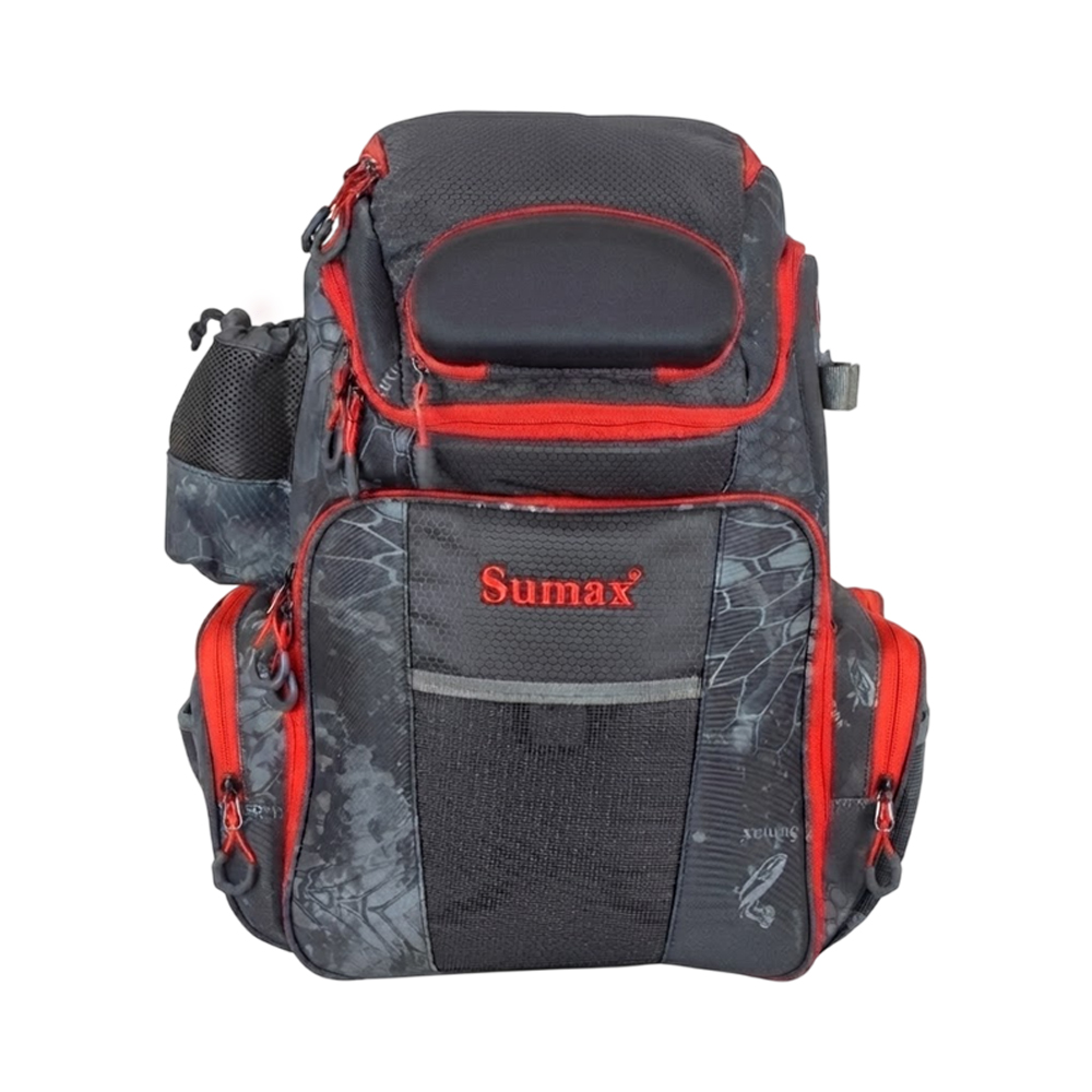 Mochila de Pesca Sumax SM-2605 Vermelho