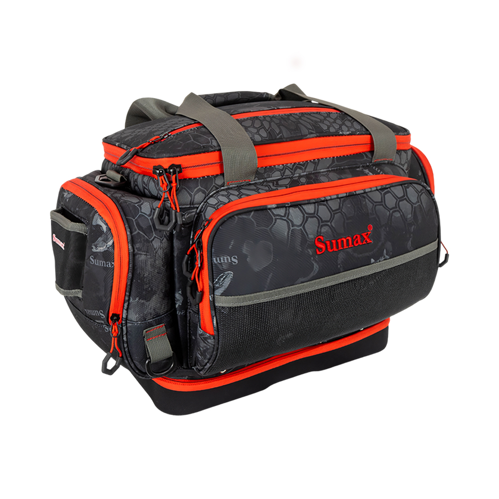 Mala de Pesca Sumax SM-2601 Vermelho
