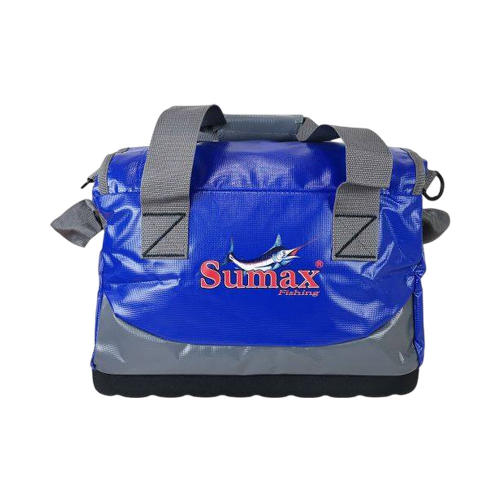 Bolso Impermeável de Pesca Sumax SM-1903 38CM 30L Azul