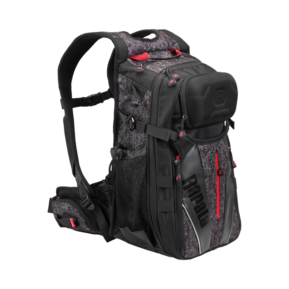 Mochila Rapala Rubp Urban 25L Camuflagem Preta