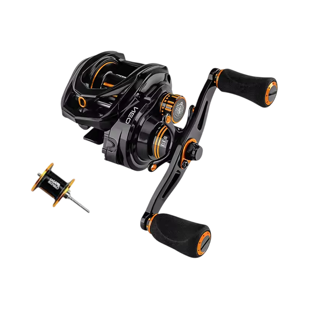 Carretilha Abu Garcia NEO-F8-L Esquerda