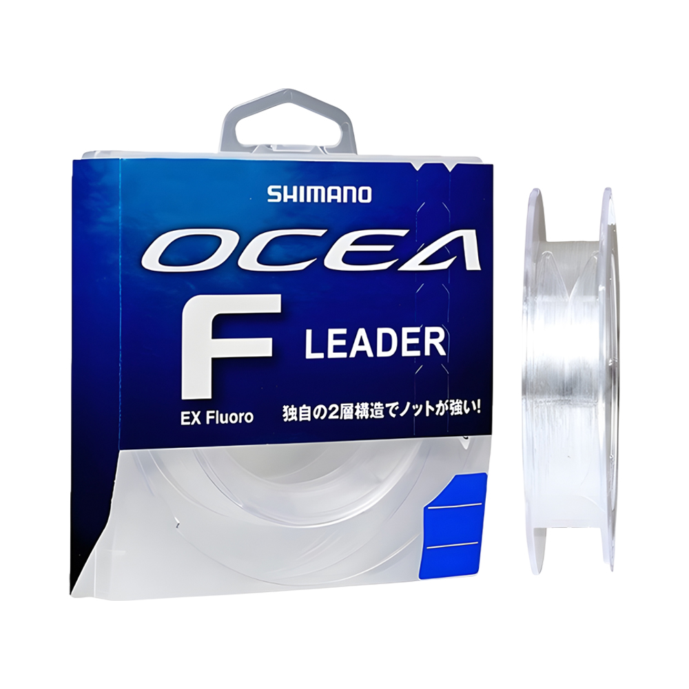 Linha de Pesca Shimano Ocea F Leader 4,5KG 0.26MM 50M Transparente